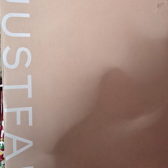 JustFab Demi Knit Lug Sole Combat Boots - Picture 5 of 5